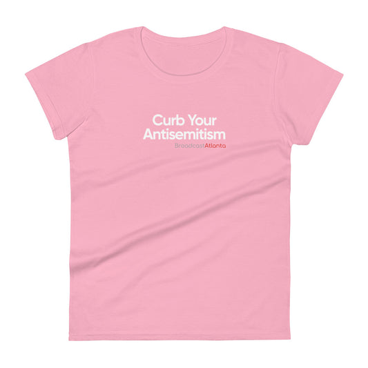 Women's Curb Your Antisemitism T-Shirt