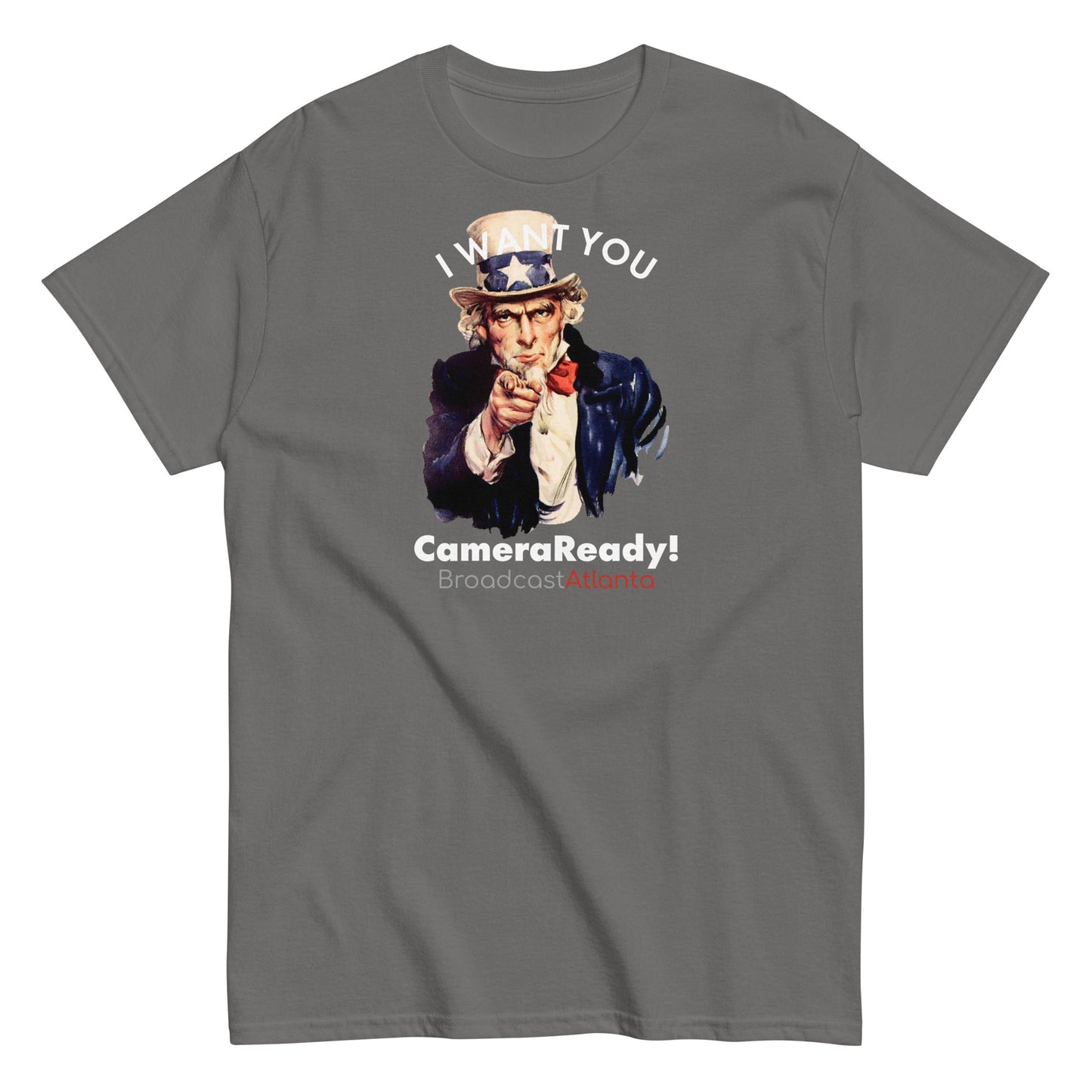 I Want You Uncle Sam CameraReady Tee - Broadcast Atlanta - Atlanta photography and video production