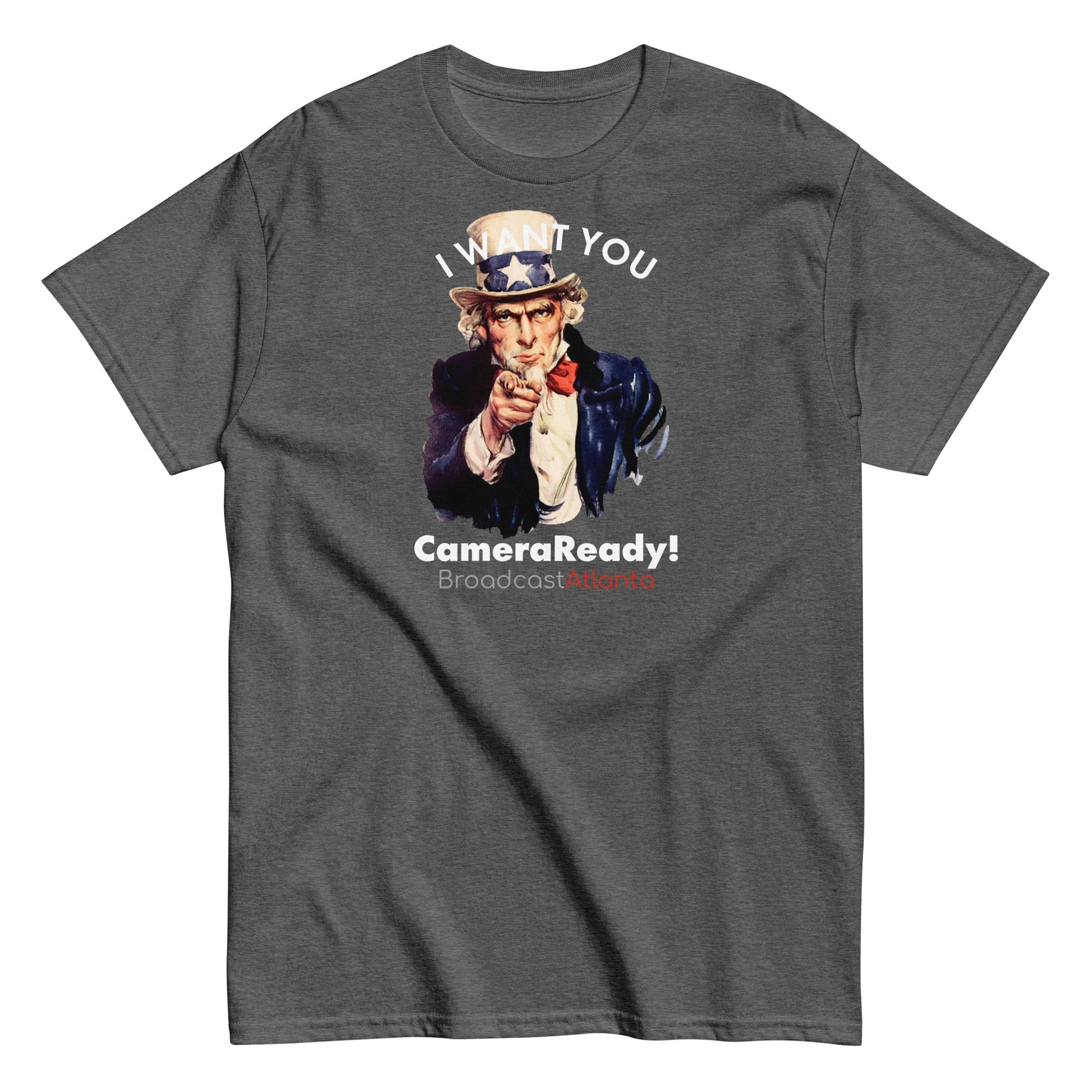 I Want You Uncle Sam CameraReady Tee - Broadcast Atlanta - Atlanta photography and video production