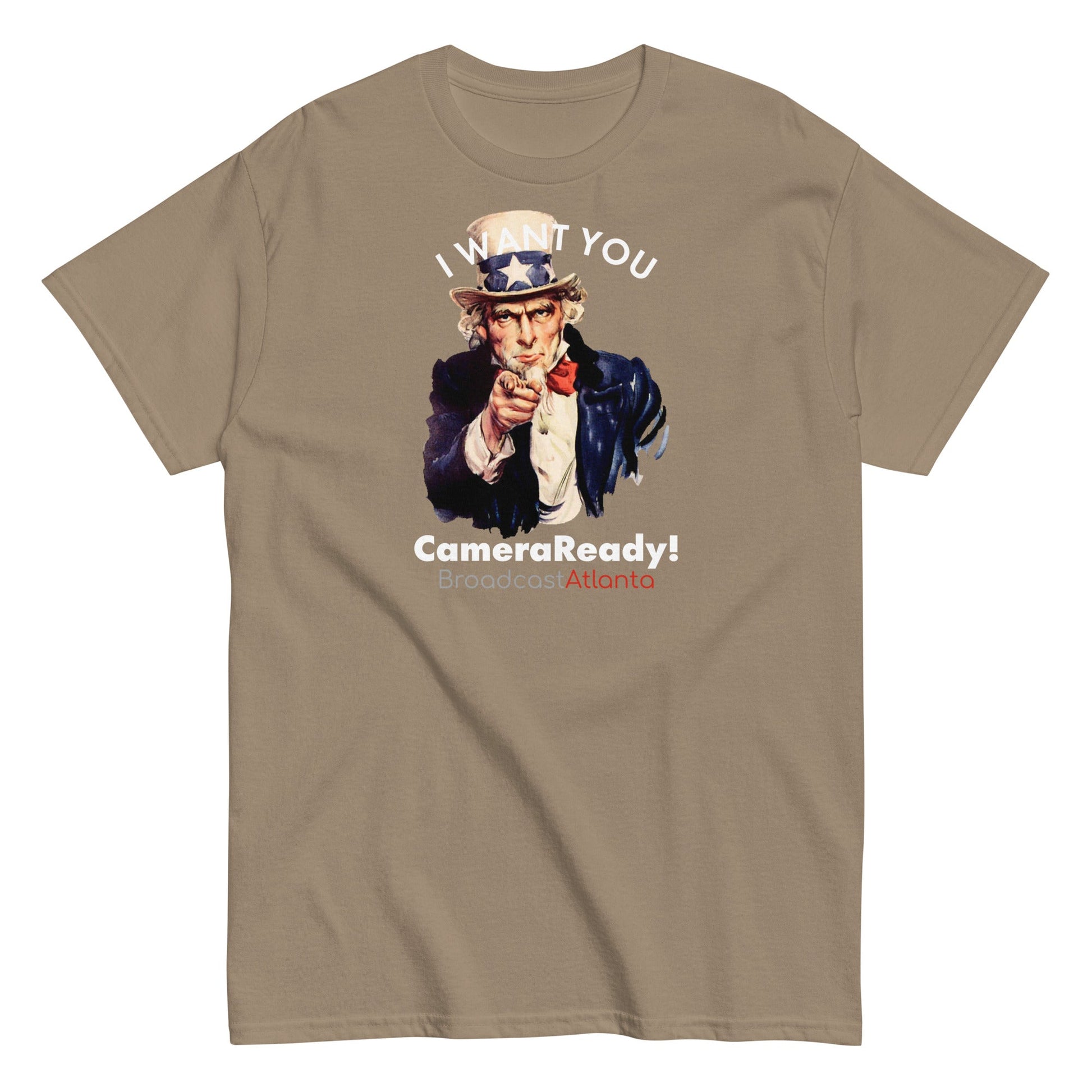 I Want You Uncle Sam CameraReady Tee - Broadcast Atlanta - Atlanta photography and video production