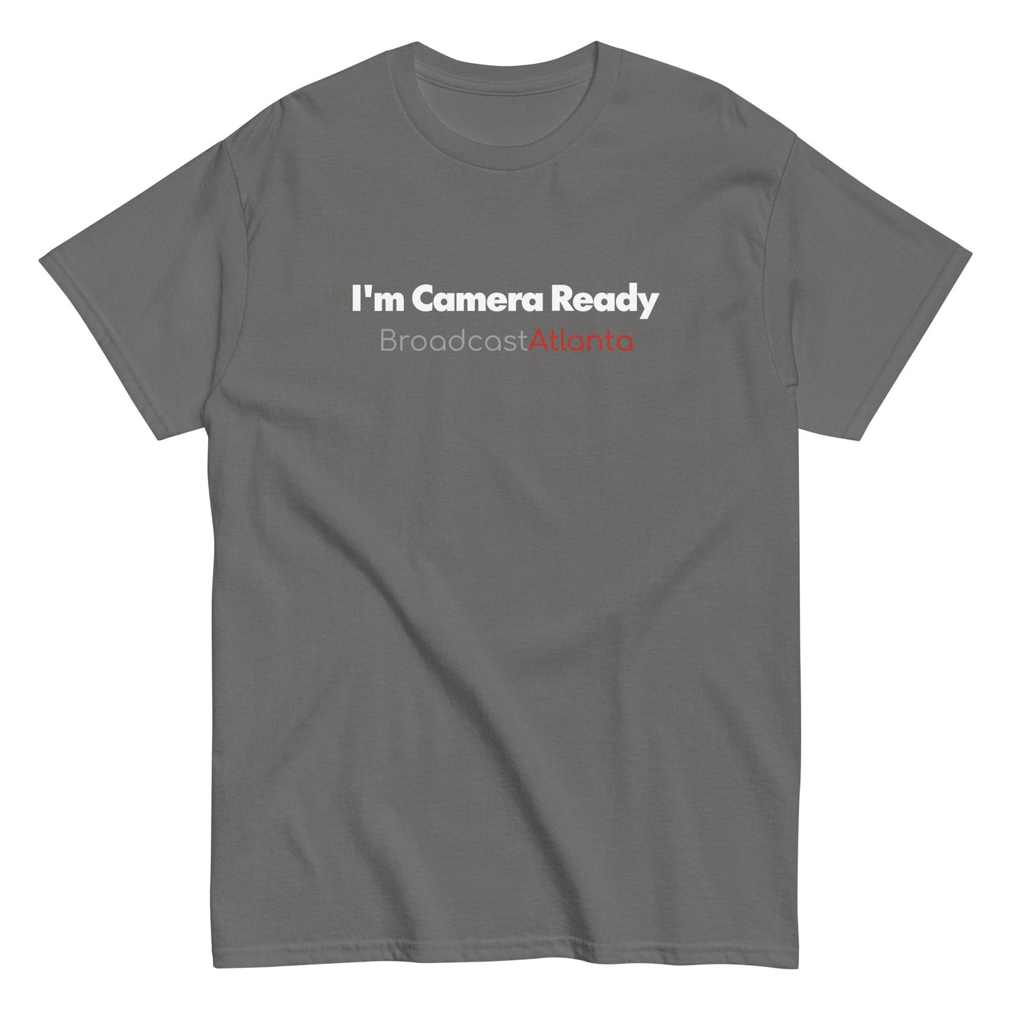 Men's Camera Ready T-Shirt - Broadcast Atlanta - Atlanta photography and video production